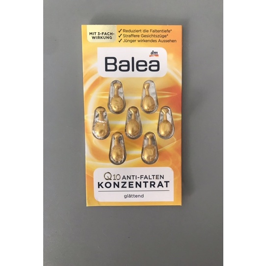 Viên nang dưỡng da Balea , Isana giúp mềm mịn chống lão hoá dưỡng sáng da - Nội địa Đức