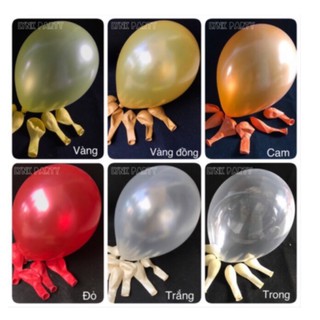 Set 100 bóng nhũ size 26cm loại đẹp