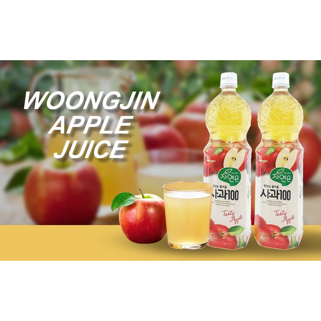 Nước Trái Cây Woongjin Hàn Quốc Chai 1.5L