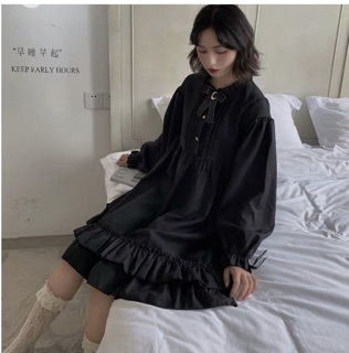 Đầm lolita đen