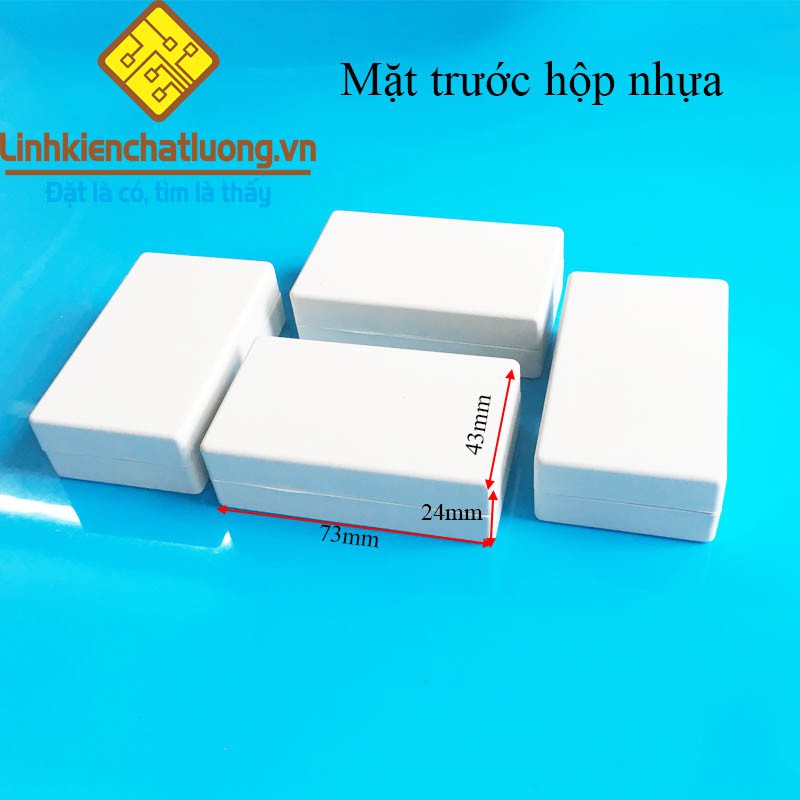Combo - 4 hộp nhựa 73x43x24 mm