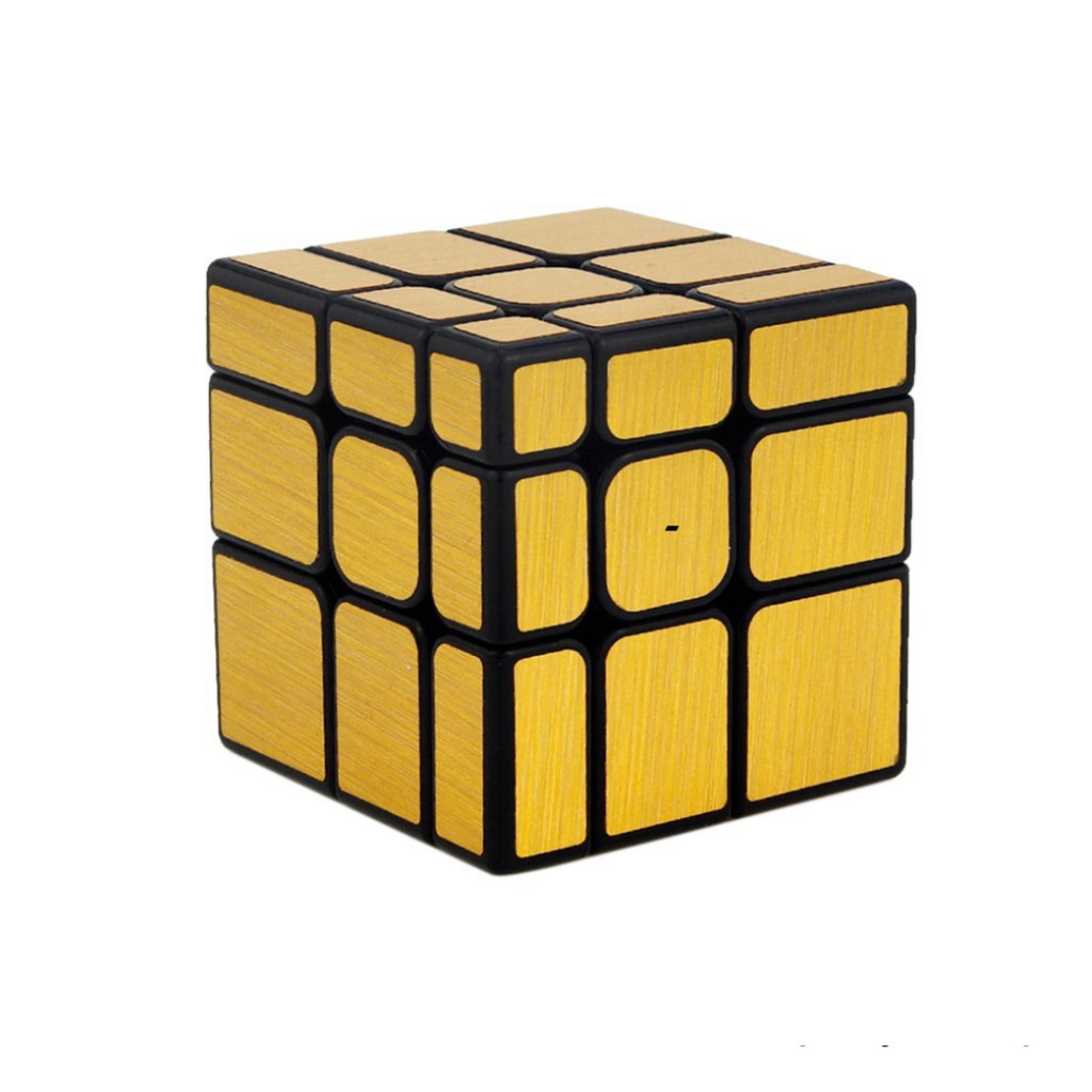 Đồ chơi Rubik Shengshou 3x3 Mirror Vàng - Rubik Biến Thể Cao Cấp phát triển trí tuệ