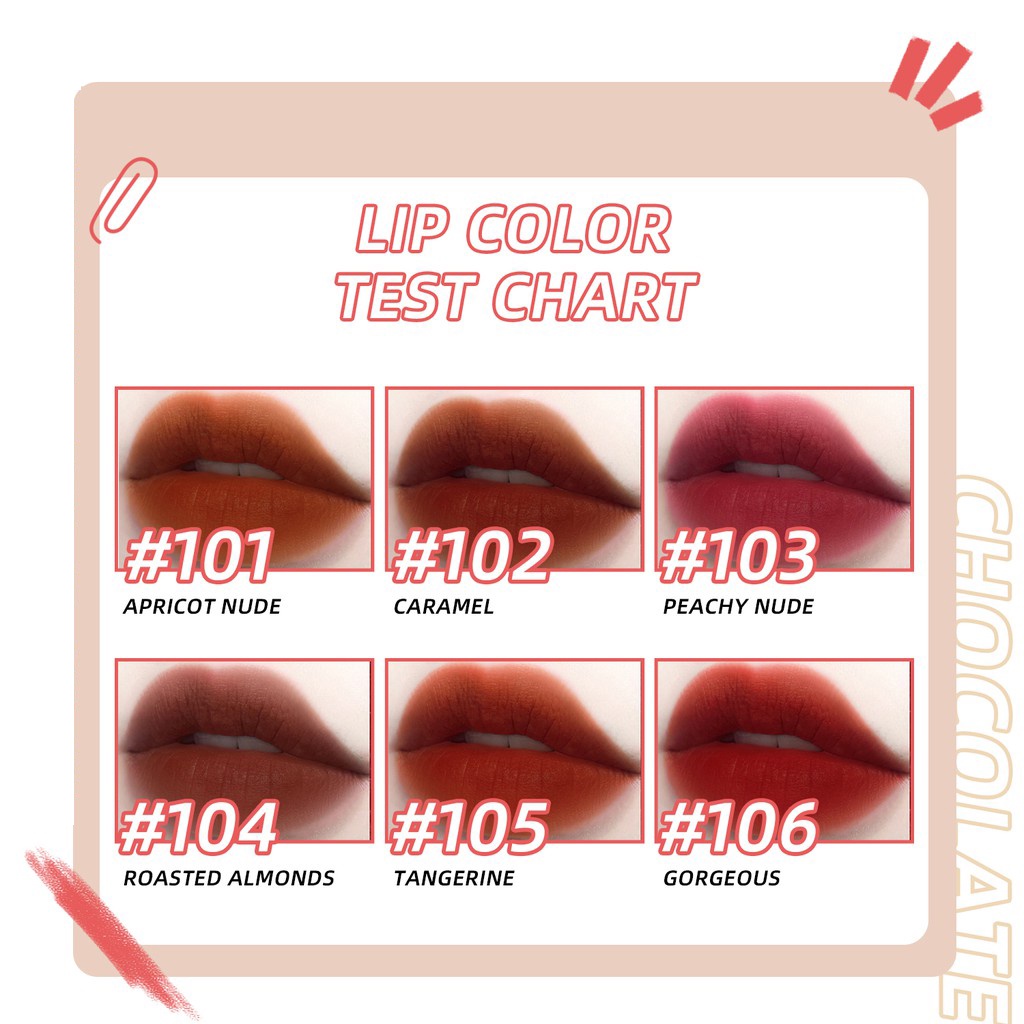 Son môi RIPE GIRL chống nước lâu trôi dễ sử dụng 12 màu tùy chọn