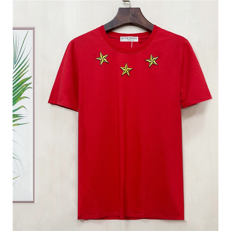 Áo Thun Nam Ngắn Tay Thêu Ngôi Sao Mới Mùa Hè G1Vnchy 2022 S-4XL