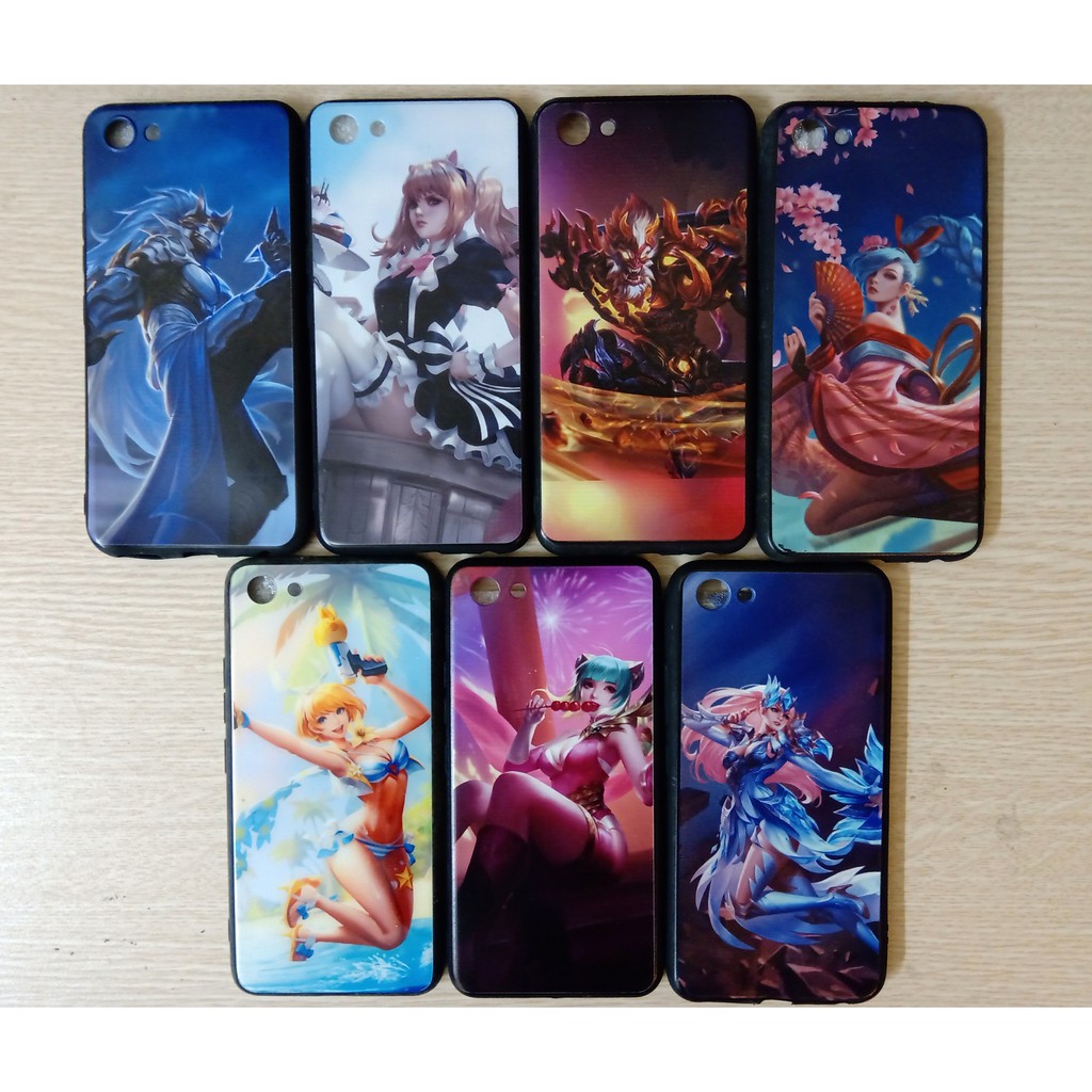Ốp ViVo lưng hình Tướng Liên Quân cho Vivo Y51 Y53 Y55 Y66 Y67 Y71 Y79 Y81 Y83 Y93 Y97 V9 V11 V15