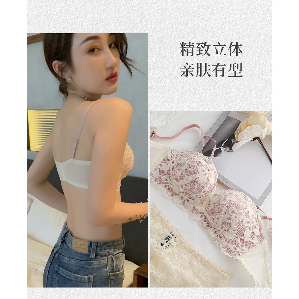 Áo Ngực Ren 2 Dây Trong 1, Áo Lót Nữ Kiểu Mới Ren Đẹp Tinh Tế 0779 AL77