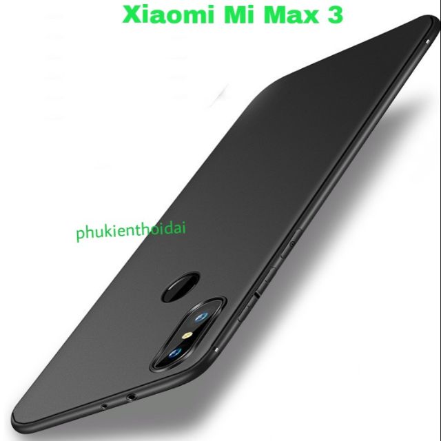 Ốp lưng Xiaomi Mi Max 3 dẻo TPU siêu mỏng cao cấp ( bảo vệ camera )