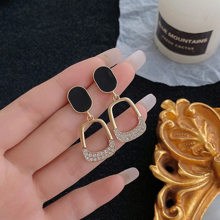 Khuyên Tai Kim Bạc 925 Dễ Phối Đồ Phong Cách Hàn Quốc Thời Trang Cho Nữ