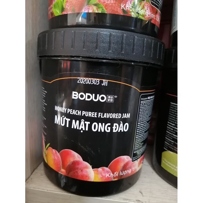 MỨT BODUO MẬT ONG ĐÀO  1.3kg