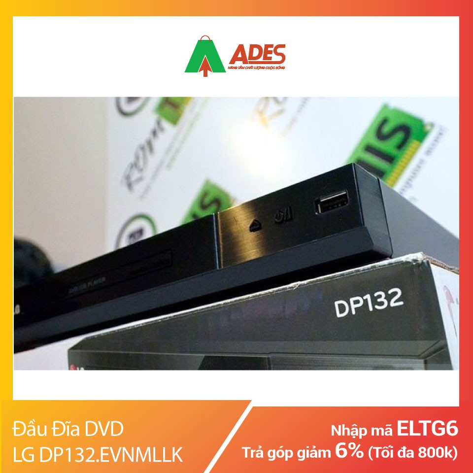 Đầu đĩa DVD LG DP132.EVNMLLK | Chính Hãng, Giá Rẻ