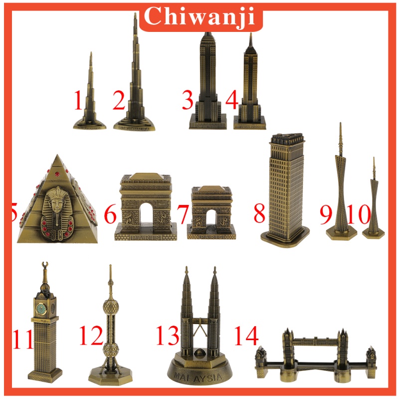 Mô hình tòa nhà Burj Khalifa 13cm độc đáo