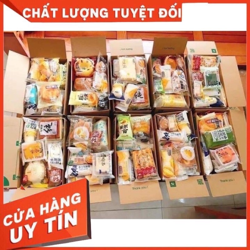 [Mua 1 Tặng 1] Bánh Mix Đài Loan Siêu Nhiều Vị Thơm Ngon 1 Kg Siêu Rẻ -Gbear_Shop