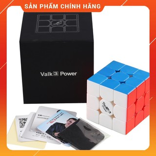 Đồ chơi Rubik 3x3 QiYi Valk 3 Power stickerless không viền - Rubik Ocean