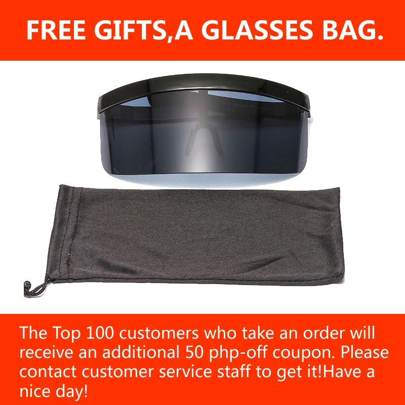 Face Shield Anti-peeping FACESHIELD Oversized Faceshield Uniex Windproof Shades Sunglasses