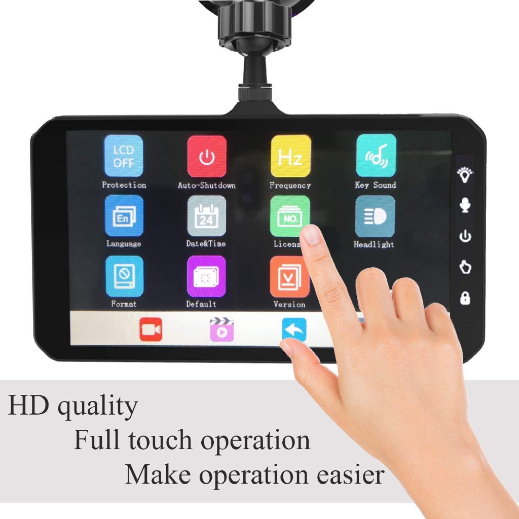 Camera Hành Trình EKLEVA 4.0&quot; 1080P HD 170 Độ Dành Cho Ô Tô° Camera Chiếu Hậu Tầm Nhìn Ban Đêm Góc Rộng