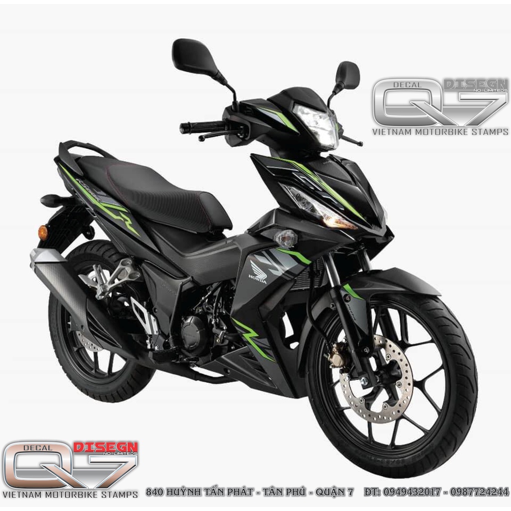 Tem Rời WINNER V1 RS ZIN XANH ĐEN