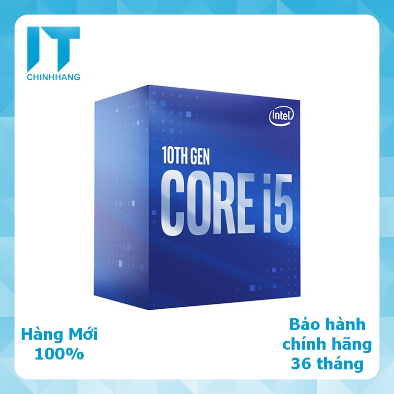 Bộ Vi Xử Lý CPU Intel Core i5 10400F Full Box Hàng Chính Hãng
