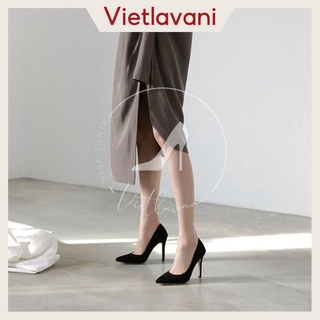 Giày da lộn siêu sang quý phái cao 7 cm thương hiệu Vietvalani C44