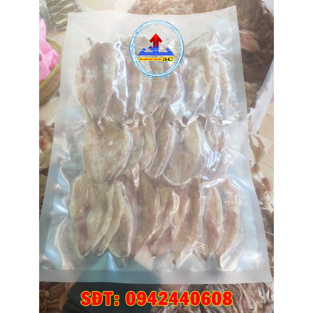 250gr mực khô mini Sông Đốc không tẩm, câu từng con phơi trực tiếp tại ghe