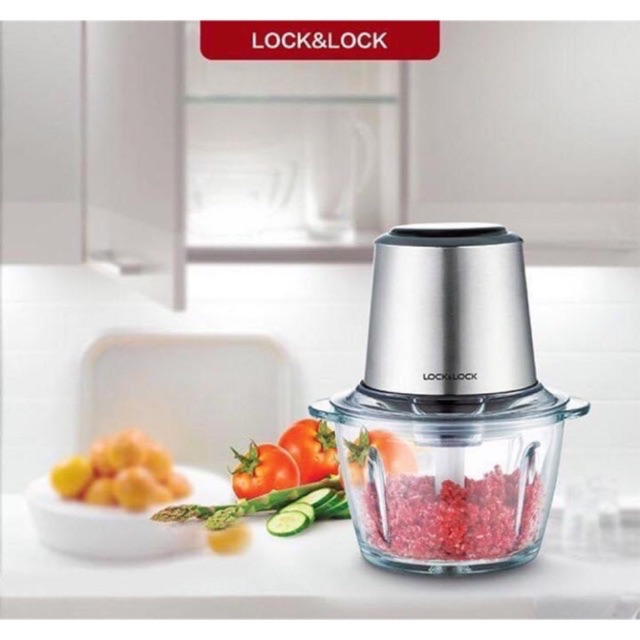 🍀🍀🍀MÁY XAY THỊT EJM161BLK CỦA LOCK&LOCK DUNG TÍCH 1.2L- CÔNG SUẤT 350W