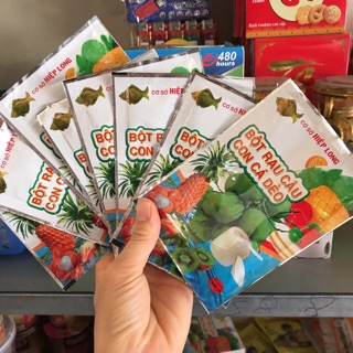  1gói thạch rau câu