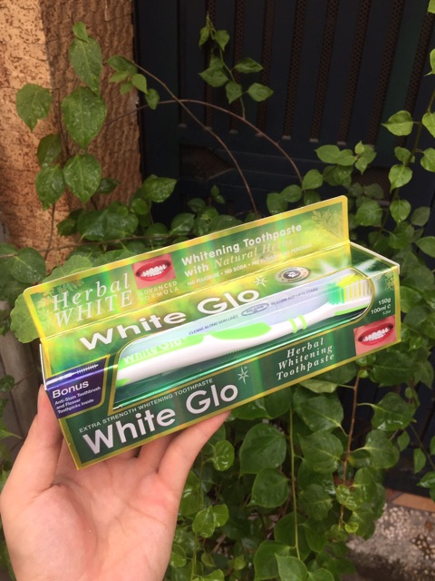 🇦🇺Kem đánh răng White Glo Úc 150g