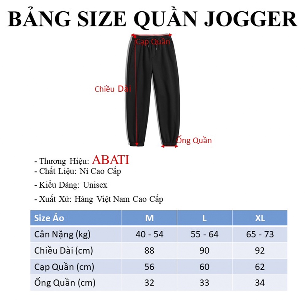 Quần Jogger ống rộng unisex bo gấu thể thao dáng suông nam nữ chất nỉ da cá bigsize thu đông ấm áp basic pants