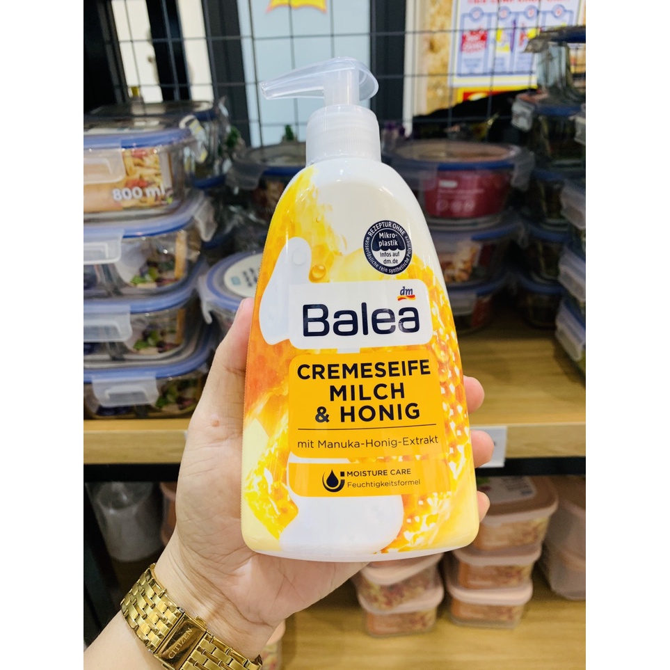 Nước rửa tay Balea CremeSeife 500ml - Hàng Đức
