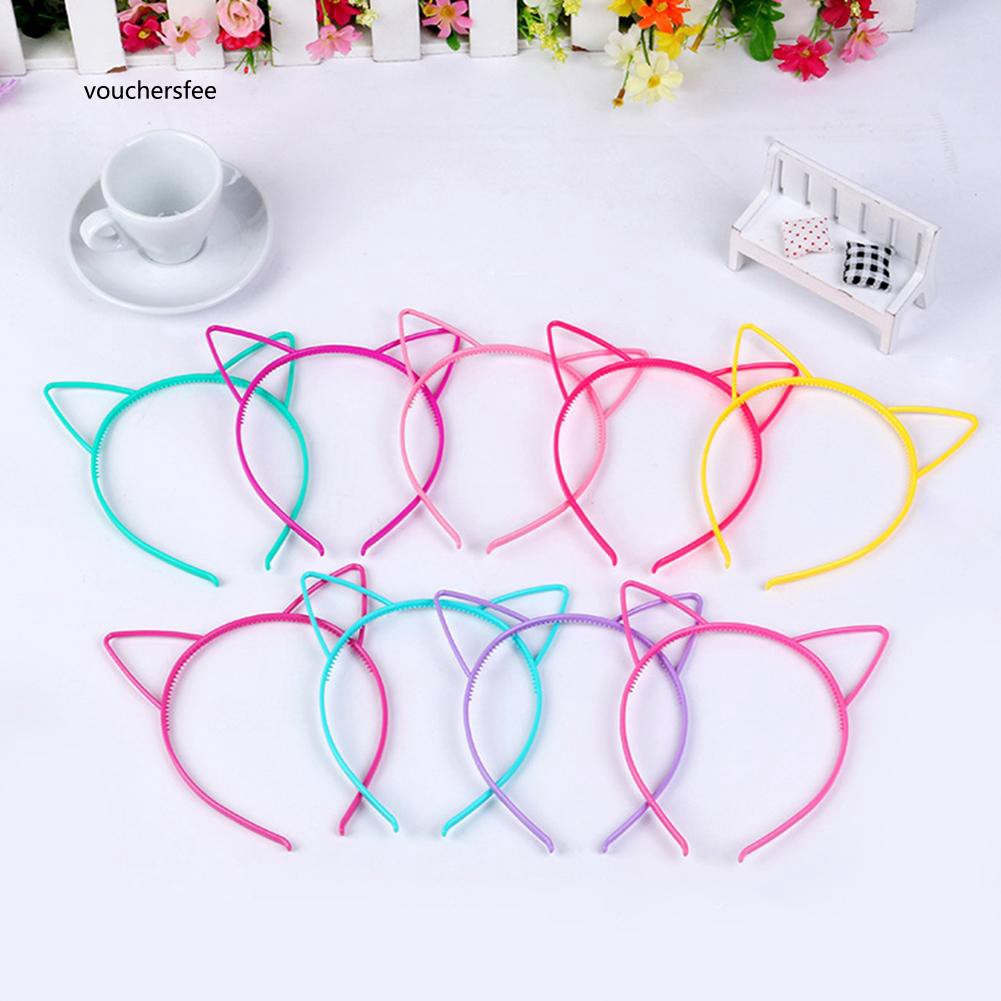 Set 3 băng đô tai mèo xinh xắn dành cho nữ