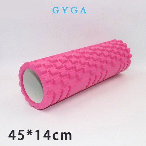 Con lăn massage yoga giãn cơ Foam Roller thể thao có gai cao cấp GYGA