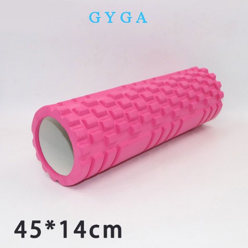 Con lăn massage yoga giãn cơ Foam Roller thể thao có gai cao cấp GYGA