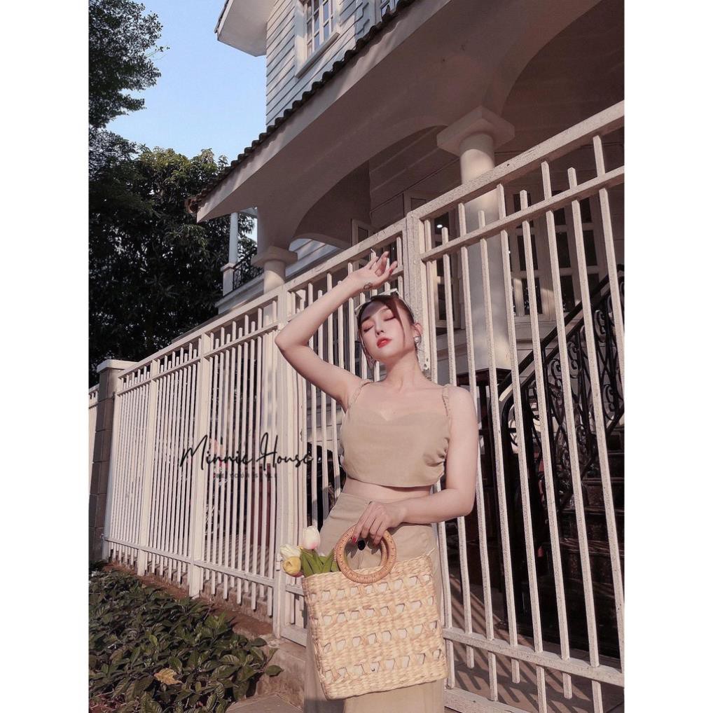 Set đồ nữ cá tính, set váy dài áo dây đi chơi sang chảnh mùa hè đẹp 8A00062 TKBHH | BigBuy360 - bigbuy360.vn