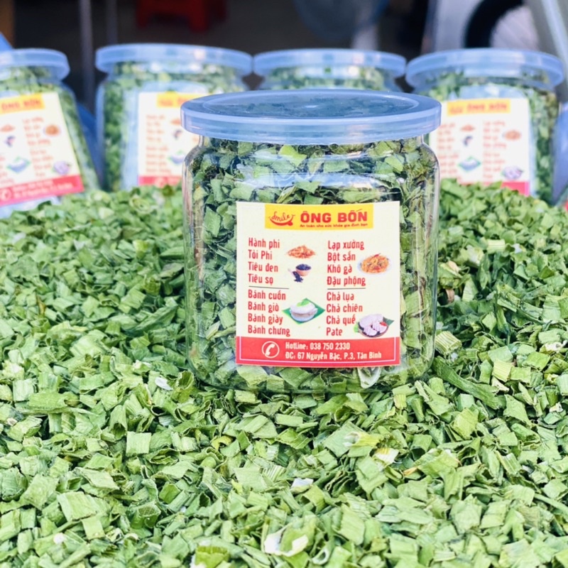 Hành Lá Việt Nam Sấy Khô - Giữ Hương Vị, Màu Sắc