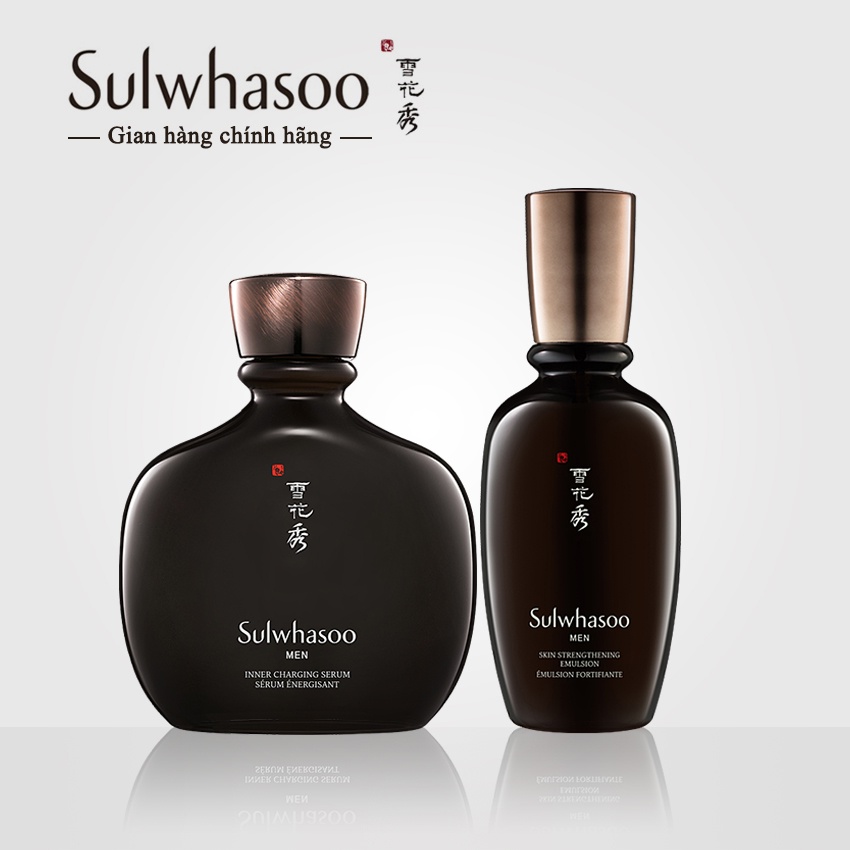 Bộ Dưỡng Da Chuyên Sâu Cho Nam Sulwhasoo Men Age Defyng - Bộ dưỡng da nam Sulwhasoo