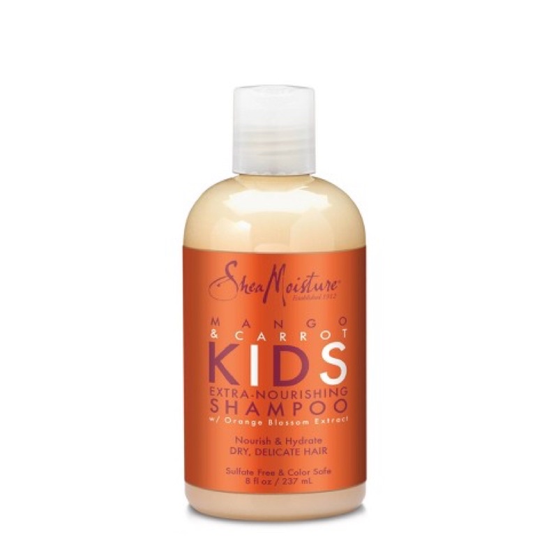 Dầu gội cho bé Shea Moisture Kids hương xoài cà rốt 237ml