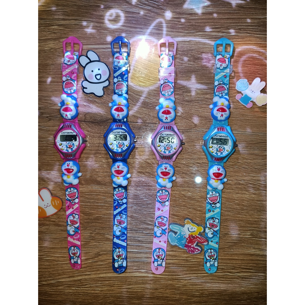 Đồng Hồ Cho Bé Doraemon Dễ thương