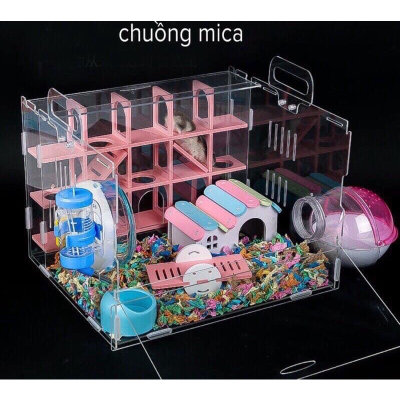 Lồng mika mê cung 33x29x29cm cho hamster