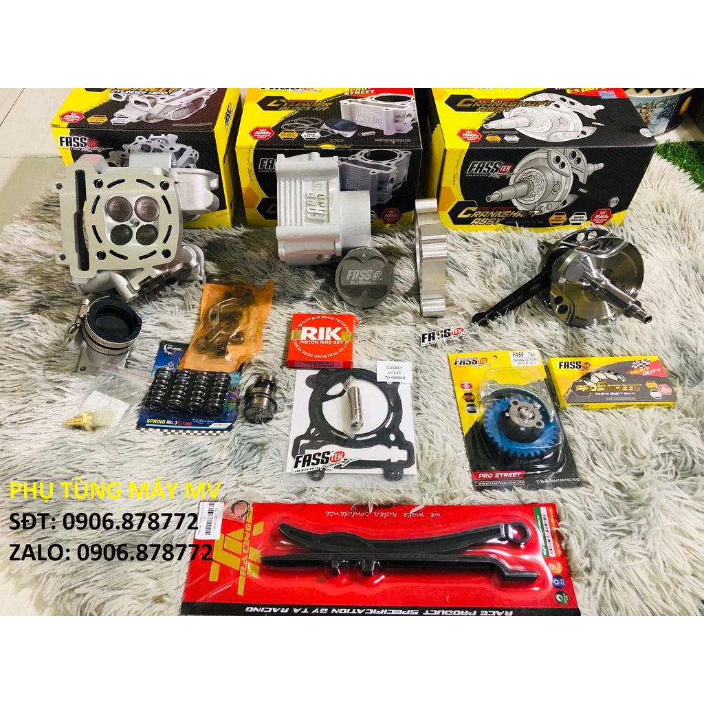 Combo 70TD dành cho xe Ex135/150. Full hiệu FASSTek. Yêu Thích ❤️❤️❤️