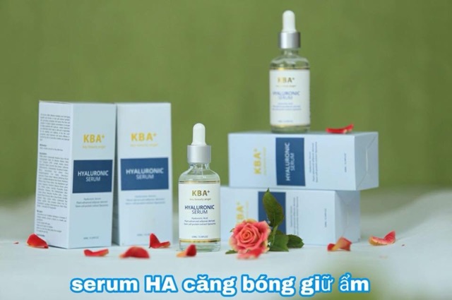 Serum dưỡng ẩm, căng bóng da KBA+