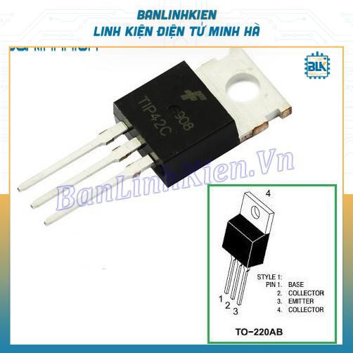 TIP42C TO220 TRANS PNP 6A 100V (DIP)