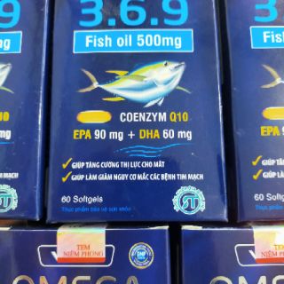 BỔ MẮT OMEGA 3.6.9 lọ 60viên.