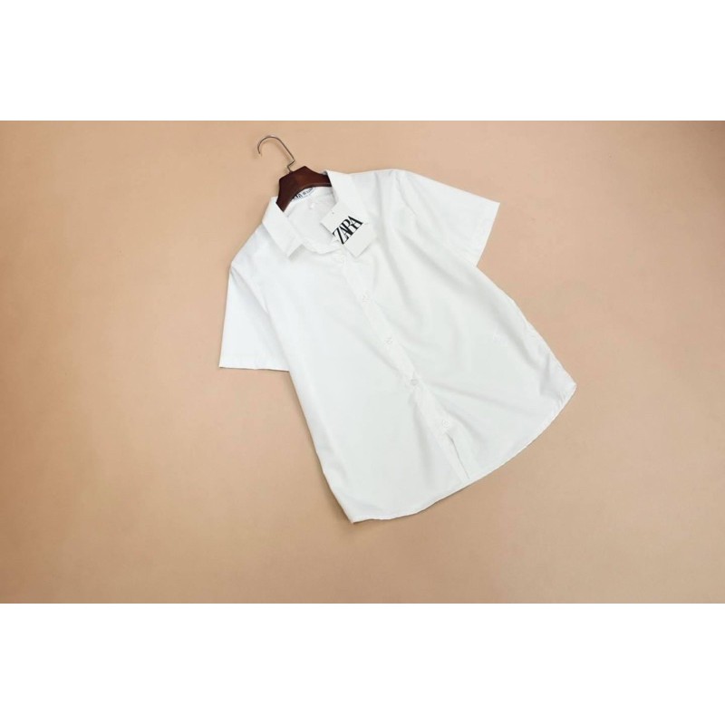 [Mã FASHIONHOT19 giảm 10K đơn bất kỳ] BÁN SỈ ÁO SƠ MI TRẮNG CỘC TAY ZA.RA CHO NỮ | BigBuy360 - bigbuy360.vn