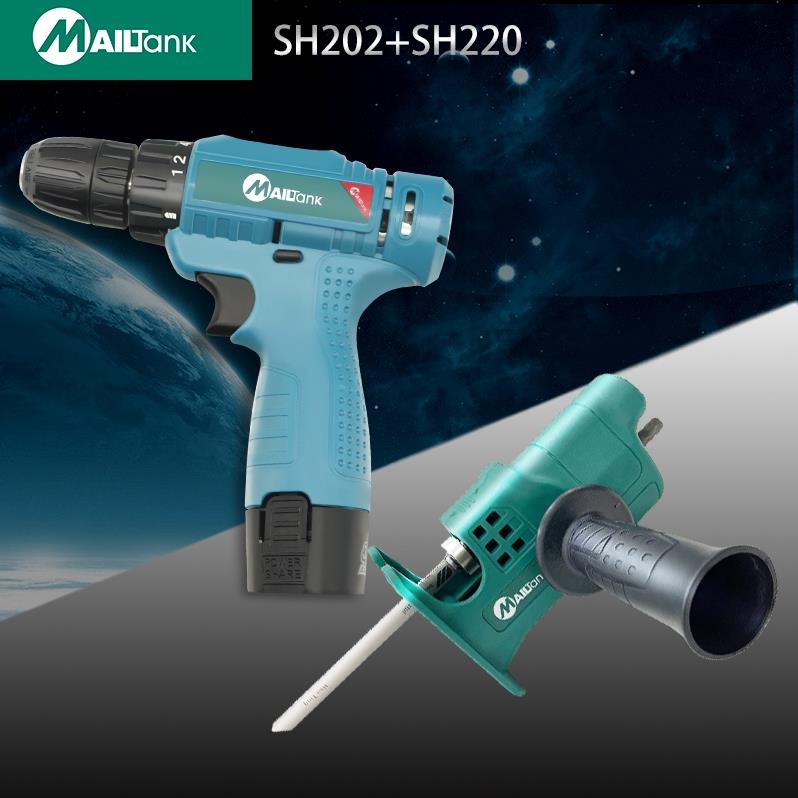 MAILTank SH202+SH220 Bộ Máy Khoan Pin Bắn Vít 38V Có Phụ Kiện Đi Kèm Bộ phụ kiện cho máy khoan, máy cưa, máy cưa lọng