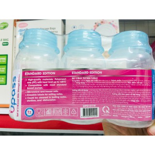 BÌNH TRỮ SỮA UPASS 125ml