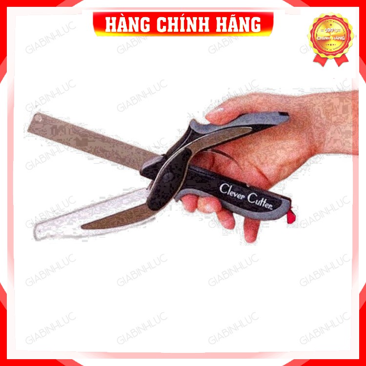 [Hàng Loại 1] Kéo cắt thức ăn thực phẩm làm nhà bếp đa năng kiêm thớt dao INOX 304 Clever Cutter 3in1 thông minh