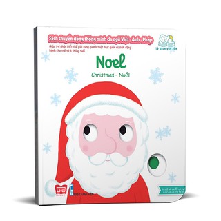 Sách Chuyển Động Thông Minh Đa Ngữ Việt - Anh - Pháp: Noel