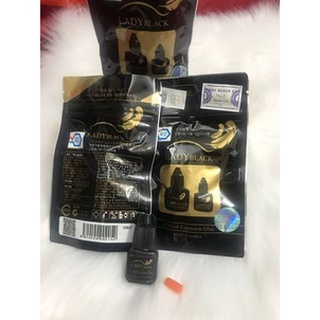 keo nối mi LADY black ( túi đen )