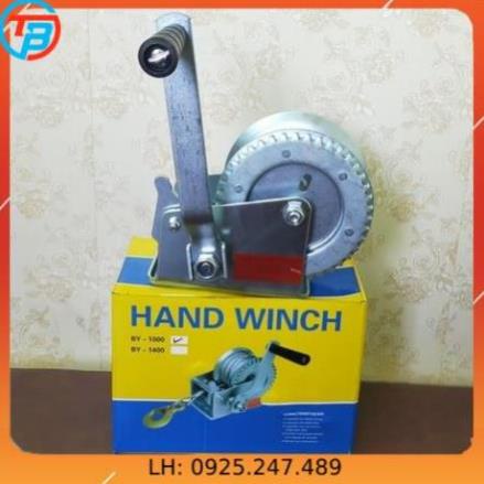 Tời quay tay nhiều tải trọng - Cáp thép giá sỉ Thái Bình Vina