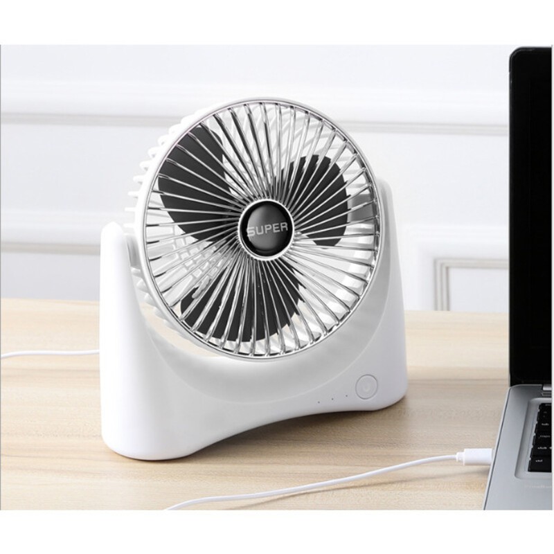 💔Sạc Tích Điện 3H💔 Quạt Để Bàn Sạc Tích Điện Super Fan, 3 Chế Độ Mát, Để Bàn Làm Việc, Ô Tô... Bảo Hành 12 Tháng | BigBuy360 - bigbuy360.vn