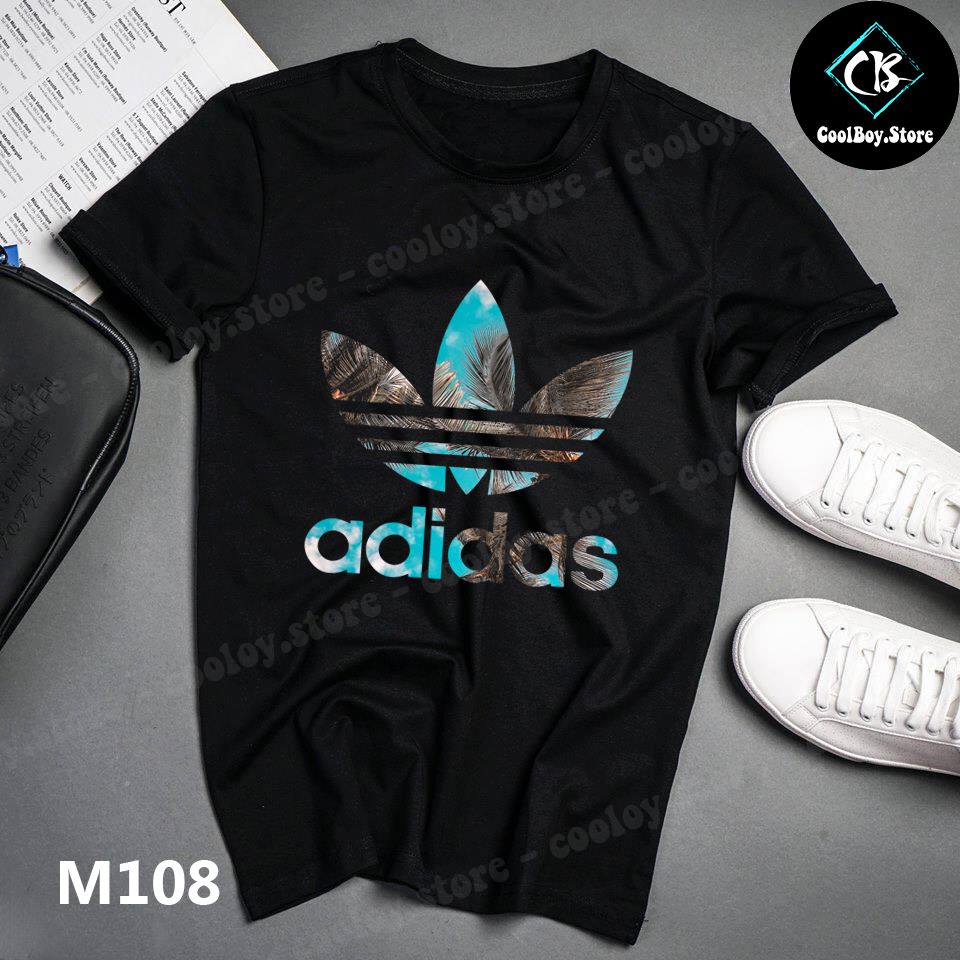 Áo Thun Adidas Áo đôi, Áo nhóm Cực Chất, Cotton 100% 